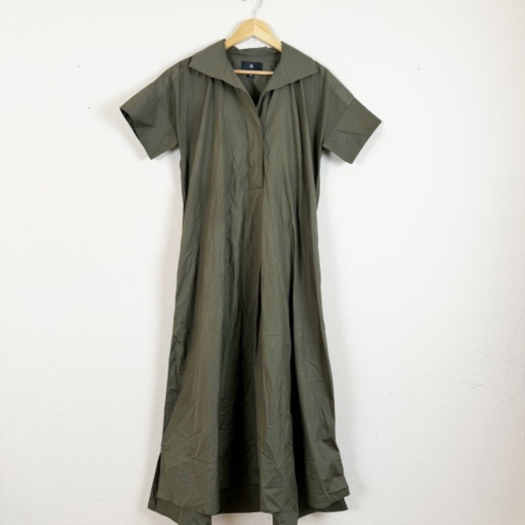 Banana Republic Dresses & Skirts - Banana Republic Olive Green Shirt Dress Size Small
